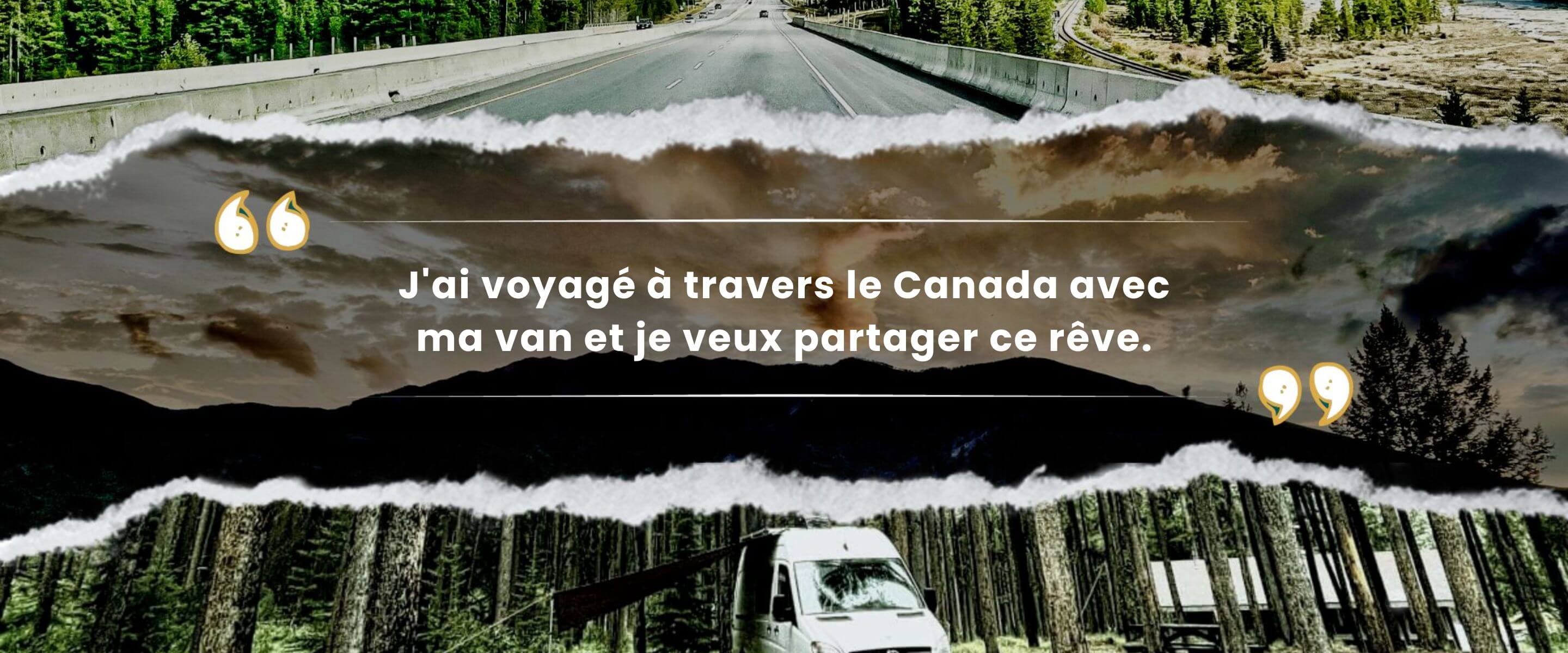 Voyage au Canada avec ma van