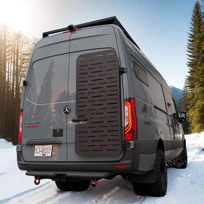 Rear passenger door aluminum gear rack for sprinter 2019 to 2024