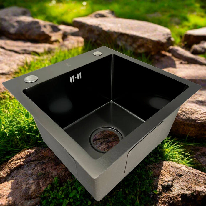 Black stainless steel nanotech SINK