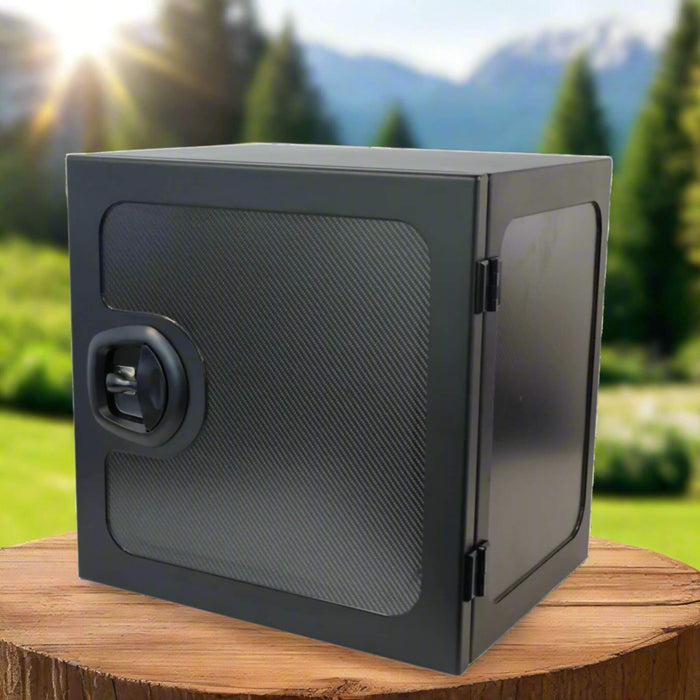 Grande carbon fibre storage box