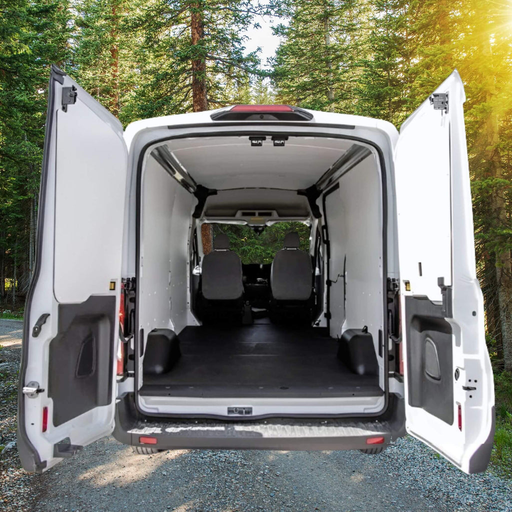 Elevate your DIY van conversion with the Legend DuraTherm door liner designed specifically for Ford Transit vans. Experience superior insulation, noise reduction, and a sleek interior finish for your ultimate road trip adventure.