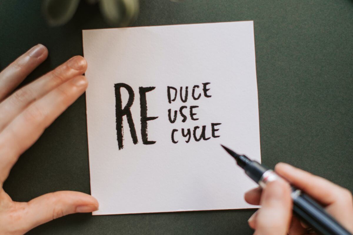 Recycle, reduce, reuse, Lonavity recuperates recycled anti-mould paint from local businesses to encourage the circular economy to help eliminate waste and pollution
