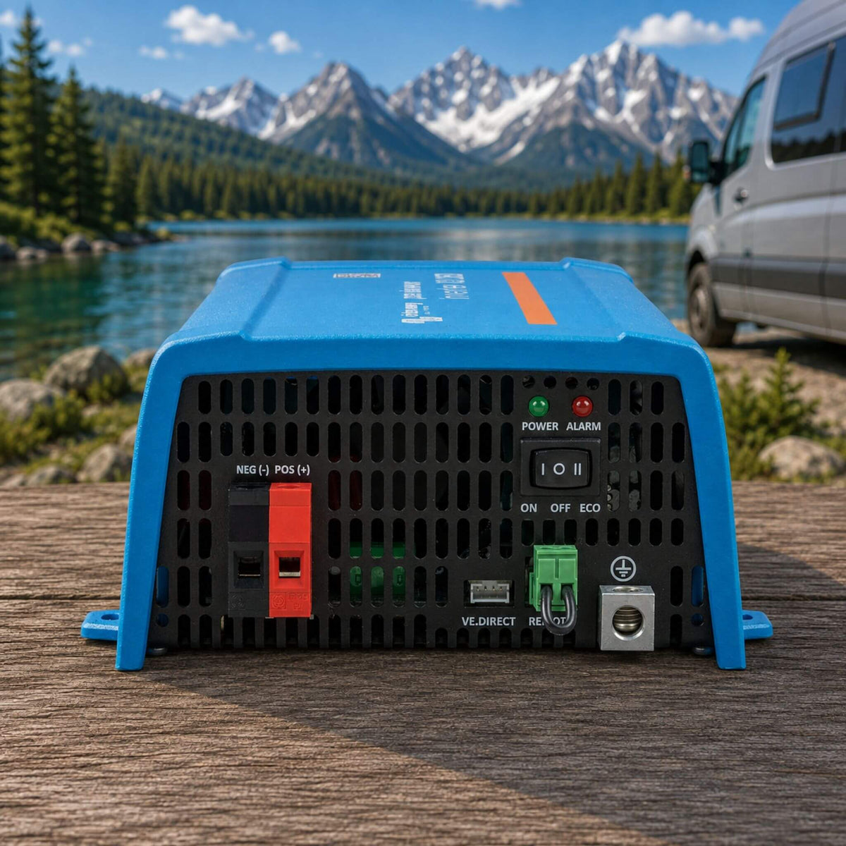 Victron Energy 12/250 VE.Direct Inverter for vanlife and camper van power systems