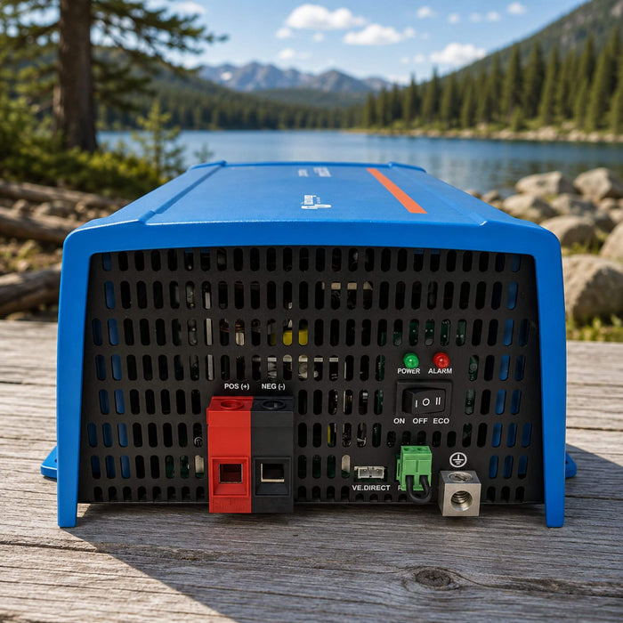 Victron Energy 12/500 pure sine wave inverter for vanlife and camper van power systems