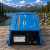 Victron Energy Phoenix Inverter 24/1200 120V NEMA GFCI AC output for van conversion, vanlife and camper van power systems