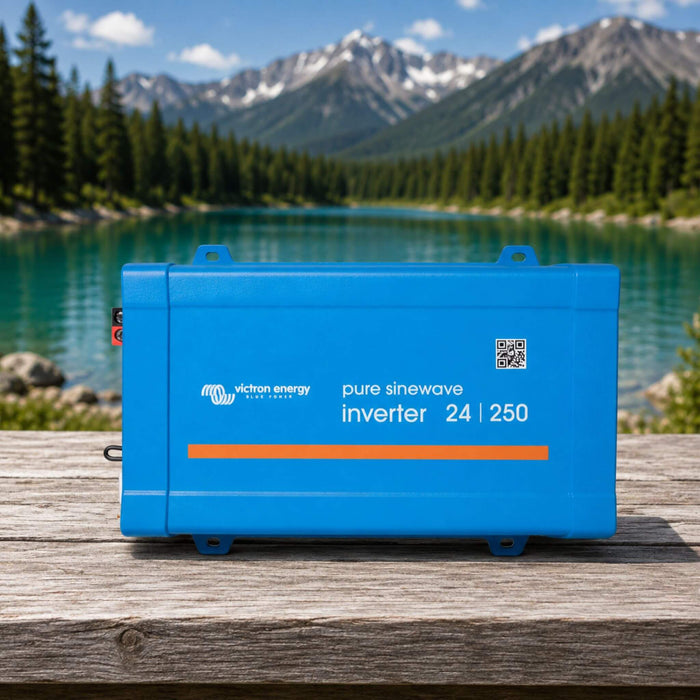 Victron Energy 24/250 120V VE.Direct NEMA GFCI Phoenix Inverter for van conversion electrical systems