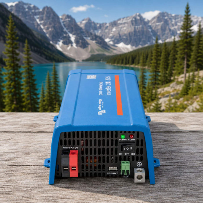 Victron Energy 24/375 120V VE.Direct NEMA 5-15R Phoenix Inverter | PIN243750500 camper van power conversion off-grid