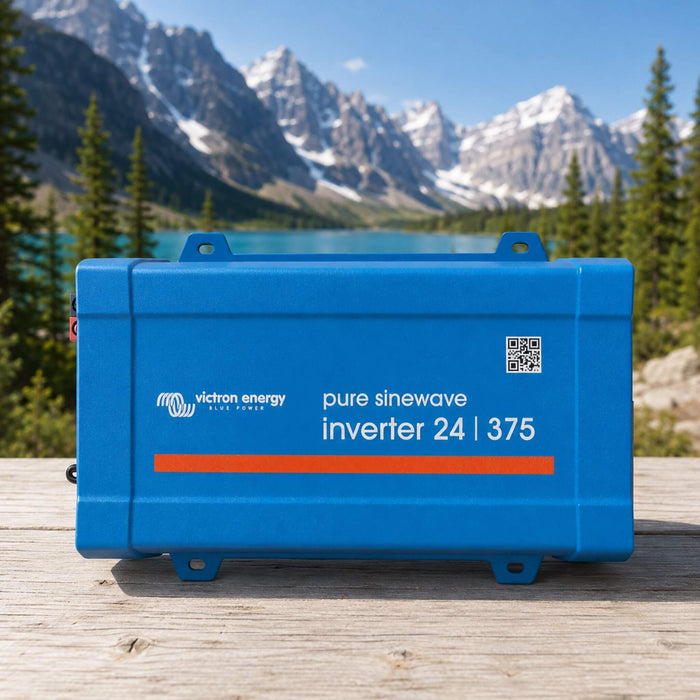 Victron Energy 24/375, 120V, VE.Direct, Phoenix inverter, vanlife, campervan electrical system, off-grid power, RV electrical, mobile power, Canadian van conversion