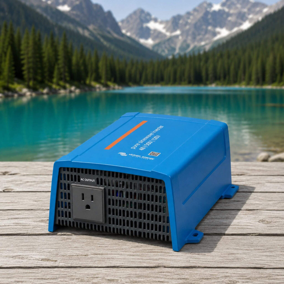 Victron Energy 48/1200 120V VE.Direct NEMA 5-15R Phoenix Inverter for vanlife and van conversion