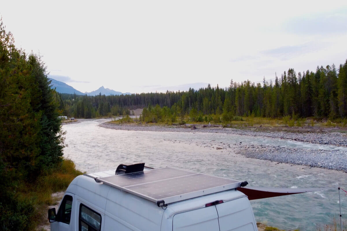 Why have solar panels for your van because it has many advantages it will give you full autonomy; you can go days in the woods and get that peace of mind.