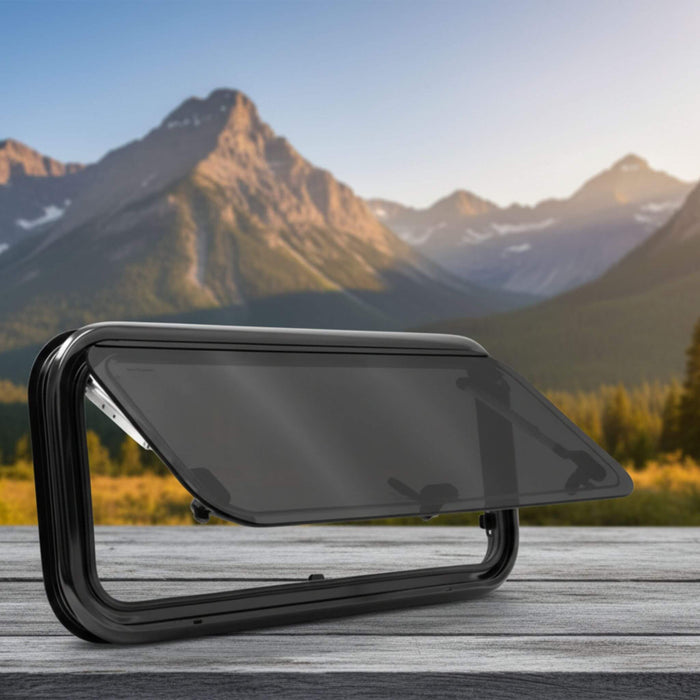 Classic window for vanlife and conversions, durable dual-pane, perfect for year-round adventures