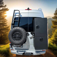 Durable Grande aluminum storage box for commercial vehicle upfitters