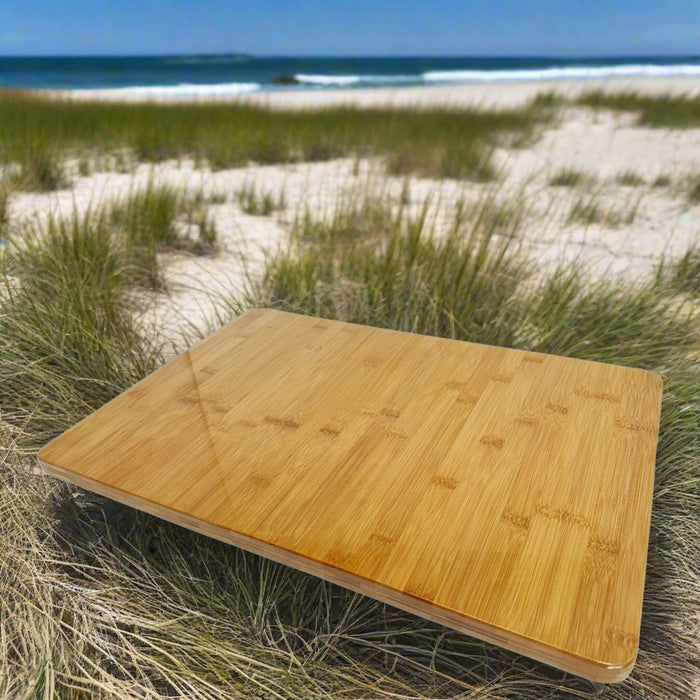 Bamboo table top for van conversions, compatible with the Lagun table system