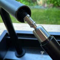 BLACK STAINLESS STEEL NANOTECH SINK WITH HIDEAWAY FAUCET - Lonavity