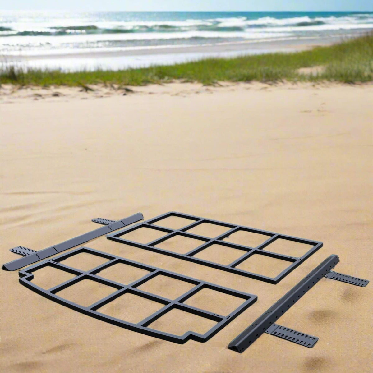 camper van panel bed platform for daily and travel use