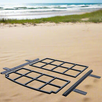 camper van panel bed platform for daily and travel use