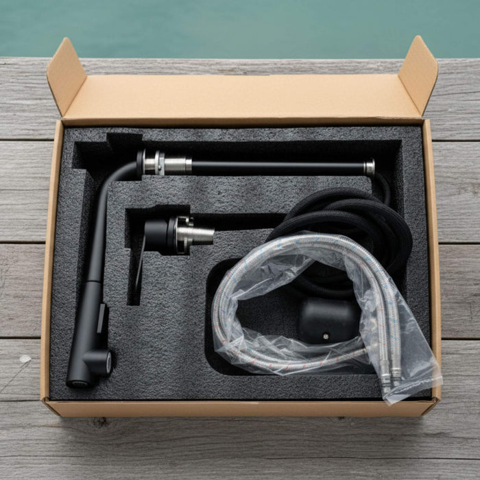 Kit de remplacement de plomberie pour évier de conversion de van et VR avec tuyaux et composants