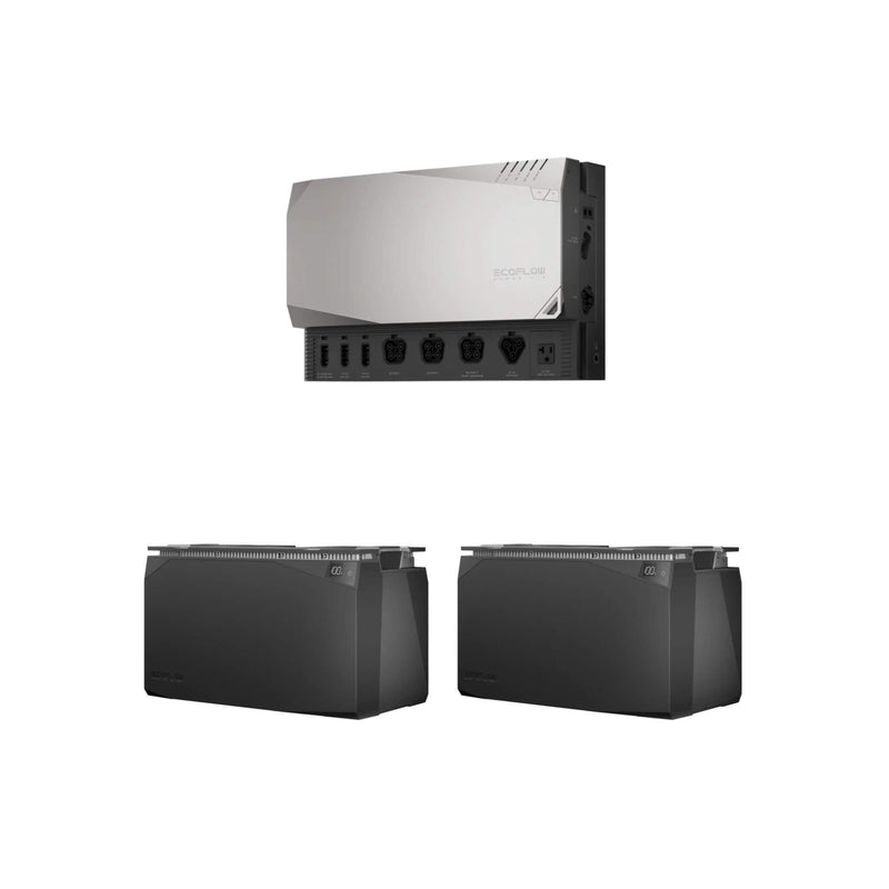 EcoFlow Power Kit Get Set configuration with power hub, batteries and cable pack for van electrical system