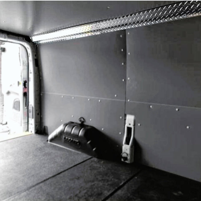 Duratherm ceiling liner kit with aluminum sills for RAM ProMaster van conversions
