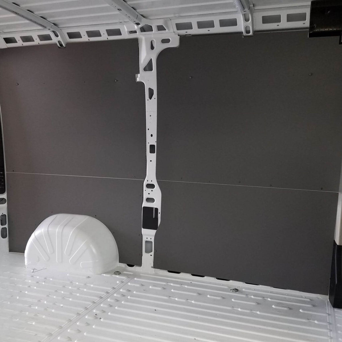 Duratherm wall liner for the RAM ProMaster, a clean finish for van conversions