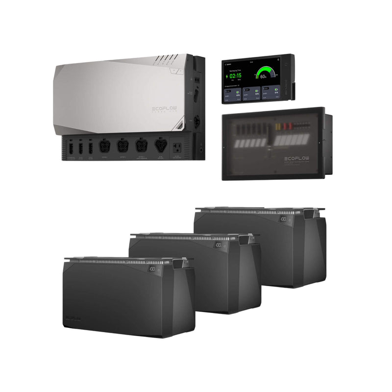 EcoFlow 15kWh independence power package complete off-grid energy solution