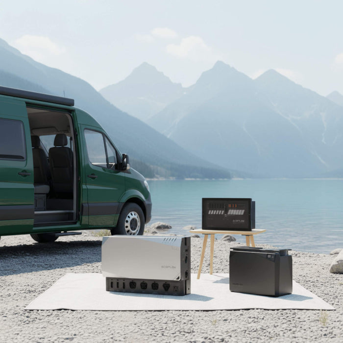 EcoFlow 2kWh mobile solar energy storage system for off-grid living
