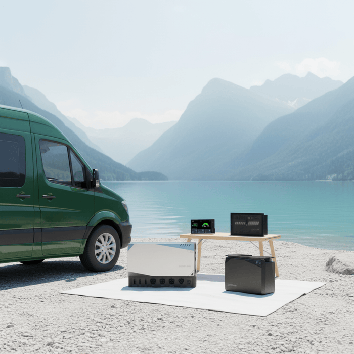 EcoFlow 2kWh portable power station for camping RV and outdoor use