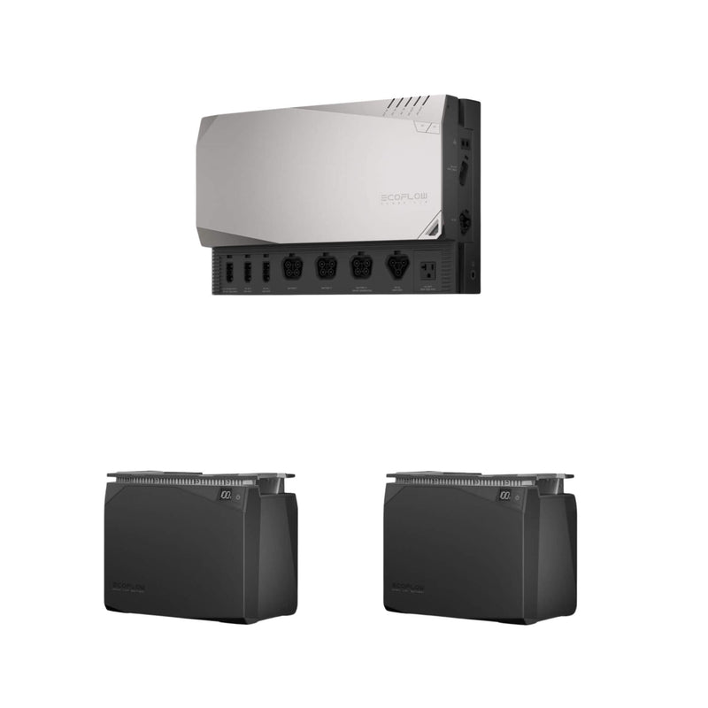 EcoFlow 4kW power kit installed in custom van conversion with clean wiring