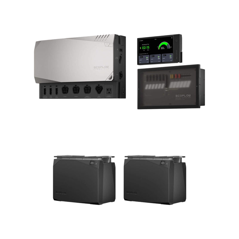 EcoFlow 4kW complete power kit integrated into van electrical system
