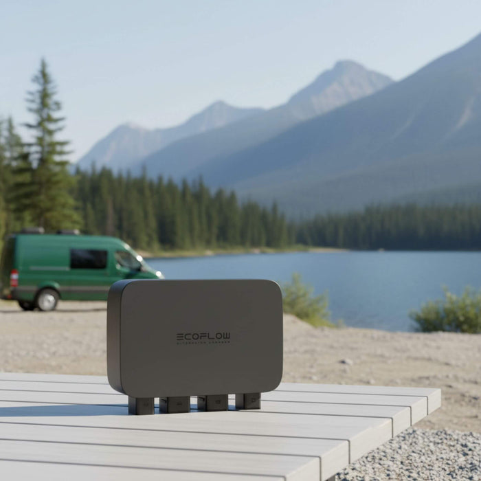 EcoFlow 800W alternator charger DC DC charging system for van and RV