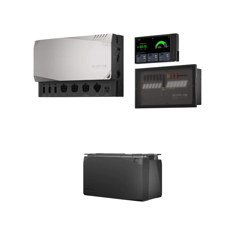 EcoFlow Independence Kit 5kWh complete package with power hub battery console and accessories