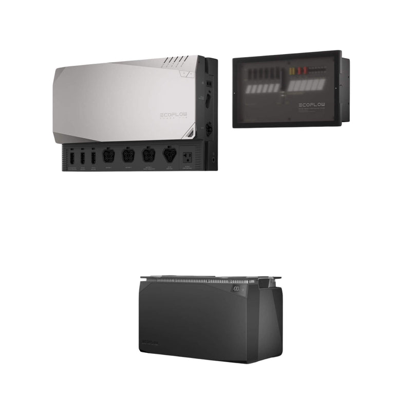 EcoFlow Prepared Kit 5kWh package with power hub battery cable pack and distribution panel