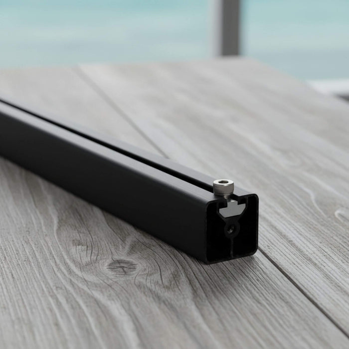 Modular roof rack T-nut mounting kit with sliding bolts for cross bars