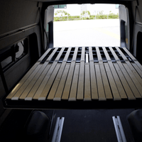 EXPANDABLE BED FOR CAMPER VANS — ELECTRIC LIFT & SLIDE SYSTEM