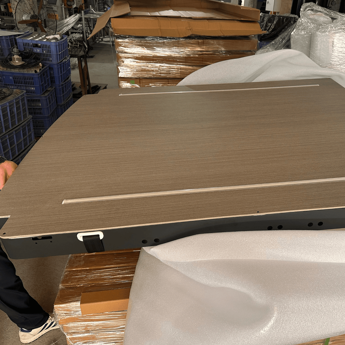 Expandable camper van bed for conversion companies and upfitters