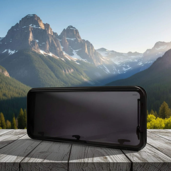 Classic camper van window, domed overland style, UV-resistant