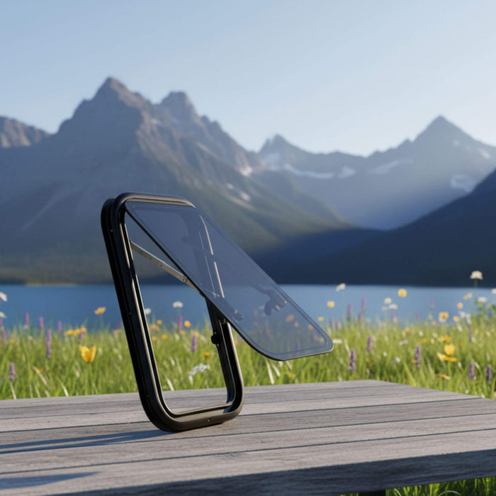 Bright and airy Classic Window 550x700 mm / 21.65"x27.56" designed for vanlife enthusiasts, camper vans, and trailers, delivering natural light, airflow, and durable performance