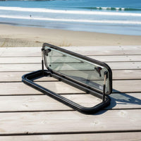 Dual pane bunk window 300 x 700 mm van glass acrylic