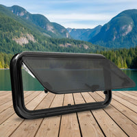 17 x 35 inch flat awning window for camper van conversions