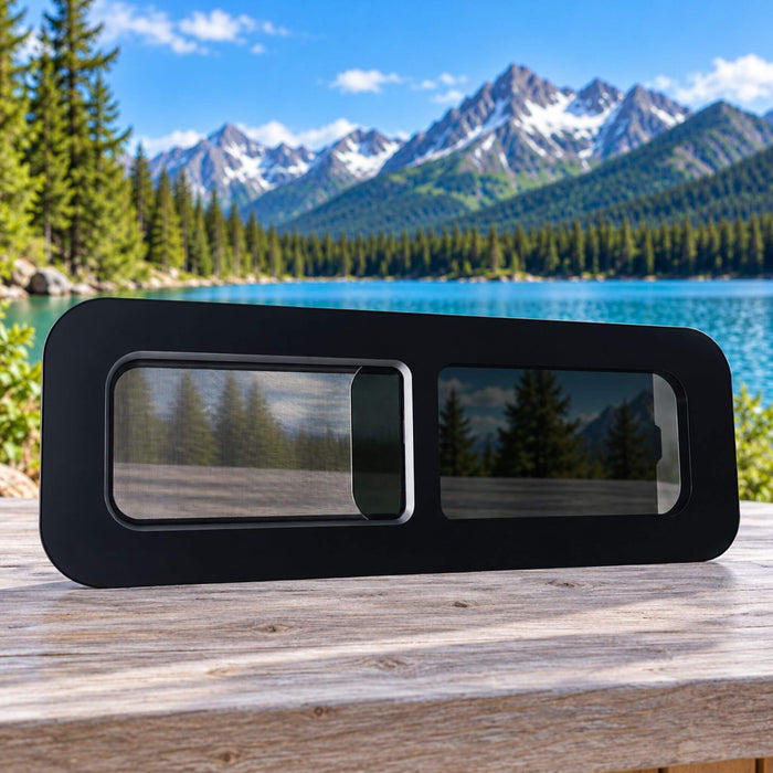 SE-Series sliding window for campervans and RVs, with professional installation available in Gatineau.