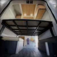 heavy duty van panel bed system for sprinter and transit conversion