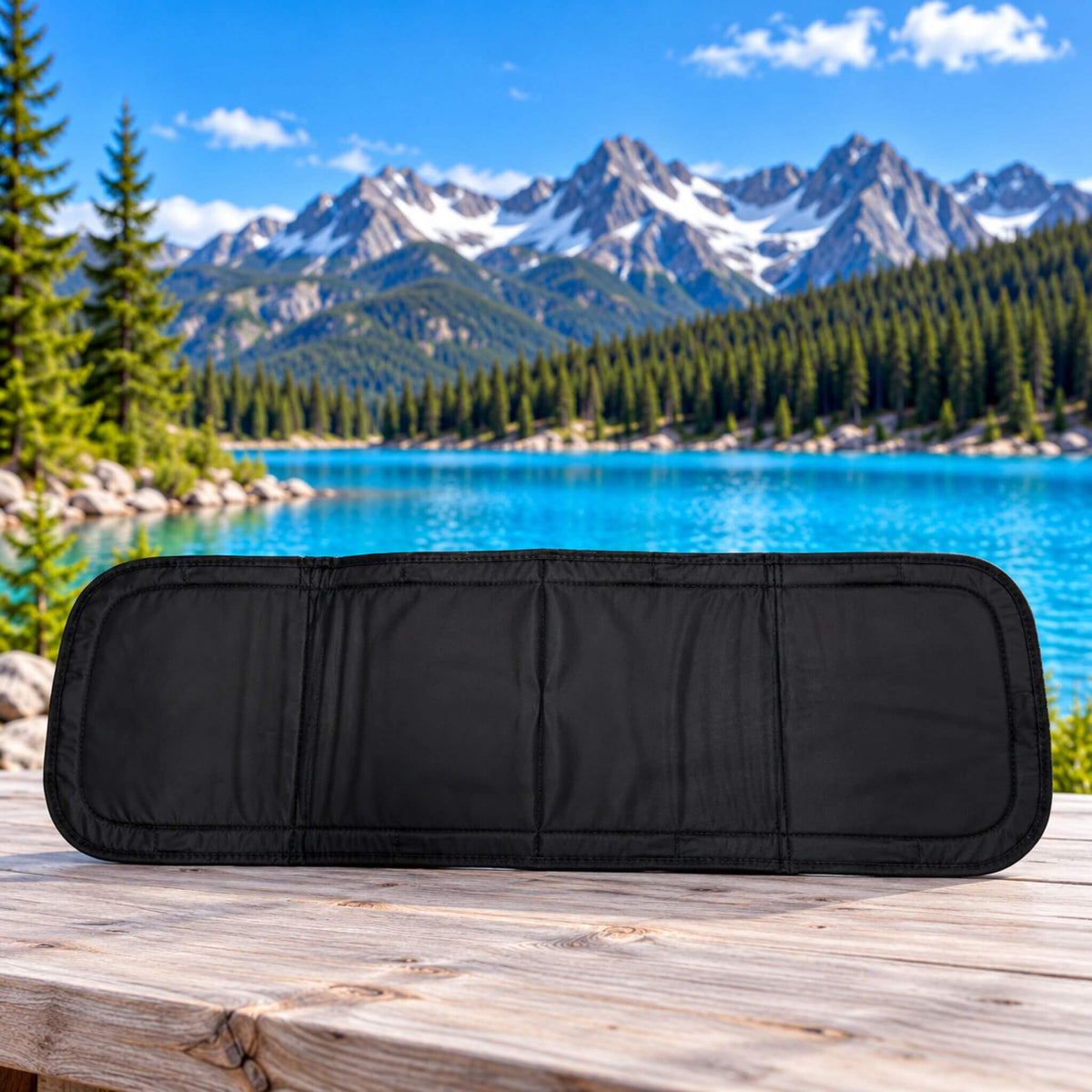 Magnetic thermal window cover for campervans and RVs, with professional installation available in Gatineau.