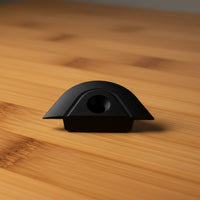 Embouts en L-Track en aluminium à clipser pour une installation facile