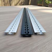 Aluminium anodisé profil robuste – Heavy-duty L-Track for modular van setups