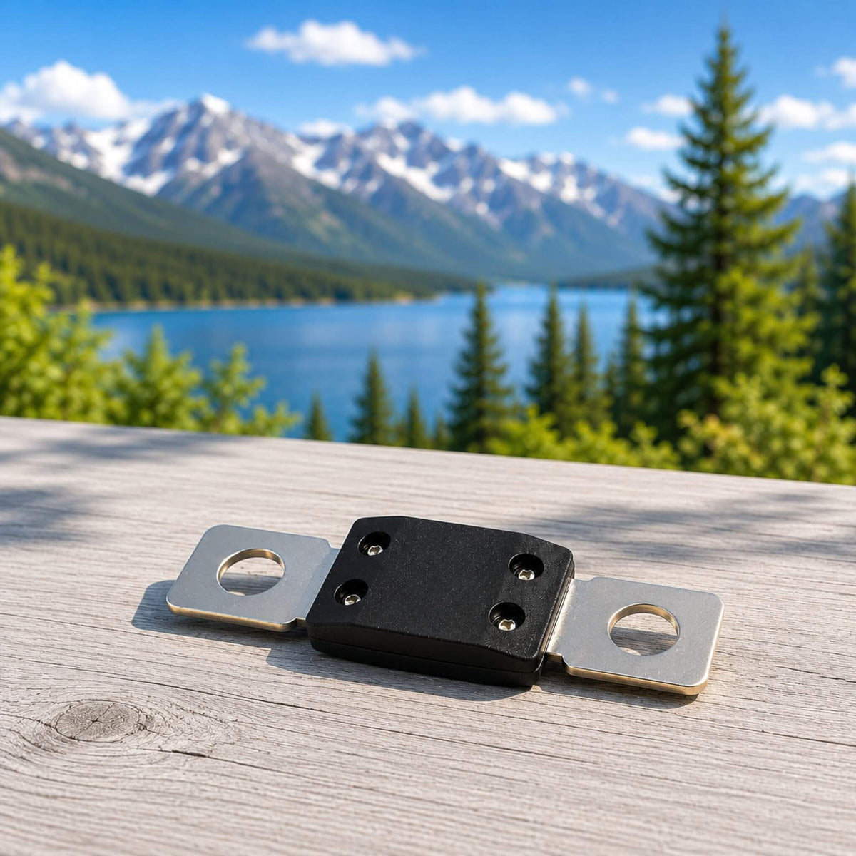 Fusible d'alimentation CC pour les systèmes d'énergie solaire, par batterie et hors réseau dans les camping-cars et les camping-cars