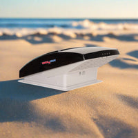 Maxxair MaxxFan Deluxe 10-speed roof vent fan without remote for van conversions