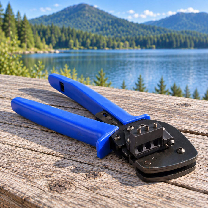 MC4 compatible crimping tool for solar panel PV connector installation