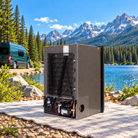 Nova Kool R3100 3.1 cu. ft. DC fridge for off-grid living and camper electrical systems.