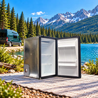 Nova Kool R3100 compact refrigerator for professional van builders and RV conversion companies.