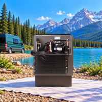 Nova Kool R3800 12V refrigerator for off-grid living and mobile refrigeration systems.